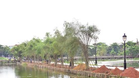 Chủ tịch UBND tỉnh Thừa Thiên - Huế Phan Ngọc Thọ kiểm tra công tác chỉnh trang hồ Tịnh Tâm 