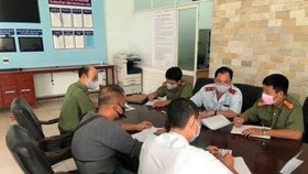 Cơ quan chức năng tỉnh Thừa THiên - Huế làm việc với ông Phương vào chiều 31-7 