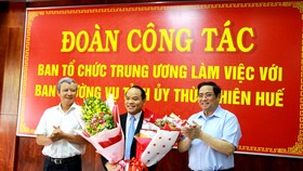 Ban Bí thư chuẩn y đồng chí Nguyễn Quốc Đoàn làm Phó Bí thư Tỉnh ủy Thừa Thiên – Huế