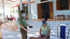 Công an làm việc với tài xế Trương Thanh Minh