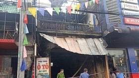 Hiện trường vụ cháy