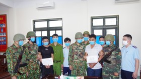 Đối tượng Trần Hải Nghĩa và Hà Bá Mít bị bắt giữ cùng tang vật