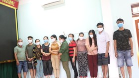 Các đối tượng tại cơ quan chức năng