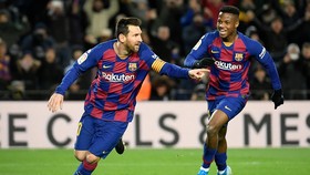Vẫn là Lionel Messi mang về chiến thắng cho Barcelona. Ảnh: Getty Images