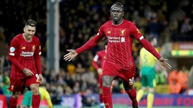Sadio Mane giúp Liverpool tiếp tục hành trình chinh phục kỷ lục. Ảnh: Getty Images