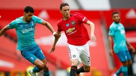 Nemanja Matic đang là chốt chặn hiệu quả ở giữa sân của Man.United. Ảnh: Getty Images