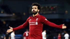 Mohamed Salah quyết tâm hướng đến Giầy vàng thứ 3 liên tiếp. Ảnh: Getty Images