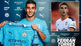 Man.City đã hoàn tất việc ký hợp đồng với Ferran Torres.