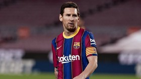 Lionel Messi chỉ mới ghi một bàn ở mùa giải mới. Ảnh: Getty Images