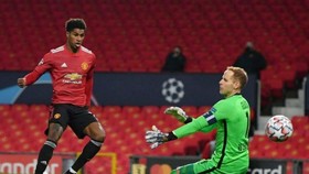 Marcus Rashford tỏa sáng giúp Man.United toàn thắng. Ảnh: Getty Images