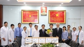 Cơ quan Hợp tác Quốc tế Nhật Bản thăm và làm việc tại Bệnh viện Chợ Rẫy. Nguồn: NHANDAN.COM.VN