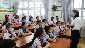 Học sinh khối 5, Trường Tiểu học An Hội (quận Gò Vấp)