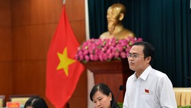 Đại biểu Cao Thanh Bình. Ảnh: VIỆT DŨNG