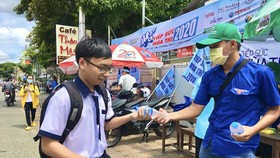 Gần 5.400 lượt tình nguyện viên Tiếp sức mùa thi
