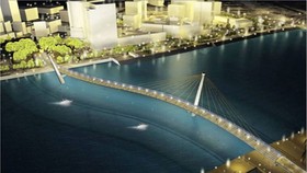 Thống nhất phương án thiết kế cầu đi bộ vượt sông Sài Gòn