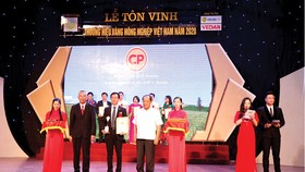 CPV nhận giải thưởng “Thương hiệu vàng Nông nghiệp Việt Nam 2020”