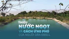 Thiếu nước ngọt và cách ứng phó của người dân ĐBSCL