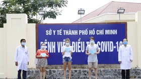 Các bệnh nhân tại Bệnh viện Điều trị Covid-19 Cần Giờ được công bố khỏi bệnh hôm nay.
