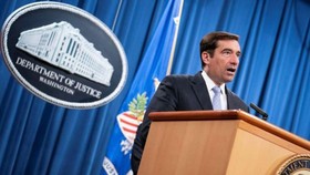 Ông John Demers - Giám đốc Cục An ninh Quốc gia thuộc Bộ Tư pháp Mỹ . Ảnh: REUTERS
