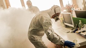 Many offices across China remain closed due to the coronavirus outbreak, so workers are embracing remote-working solutions. © Reuters