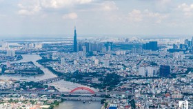 Transport infrastructure connects the center to the East of Ho Chi Minh City.