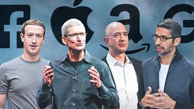 CEO Apple, Facebook, Google và Amazon cùng ra điều trần trước Quốc hội Mỹ