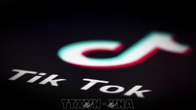 Biểu tượng TikTok. Ảnh: AFP/TTXVN