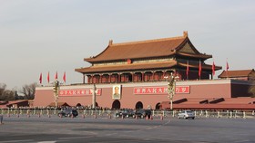 Quảng trường Thiên An Môn, Bắc Kinh, Trung Quốc.