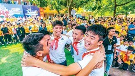 Truyền cảm hứng "Hãy nỗ lực, quyết tâm và vững tin, các em sẽ thành công".