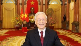 Tổng Bí thư, Chủ tịch nước Nguyễn Phú Trọng đọc Thư chúc Tết cổ truyền Canh Tý 2020