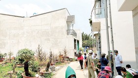 Các công trình xây dựng không phép trên đất nông nghiệp tại đường số 40, khu phố 8, phường Hiệp Bình Chánh