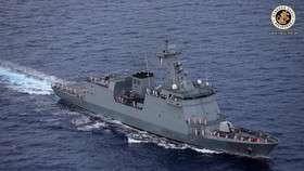 Tàu BRP Jose Rizal. Ảnh: Hải quân Philippines