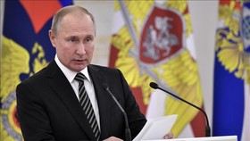 Tổng thống Nga Vladimir Putin. Tổng thống Nga Vladimir Putin. Ảnh: AFP/TTXVN