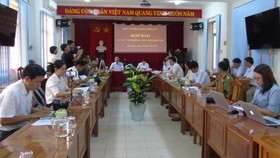 Toàn cảnh buổi họp báo