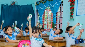 Chương trình giúp cải thiện dinh dưỡng cho các em, để các em có thêm năng lượng học tập, vui chơi, góp phần nâng cao thể lực