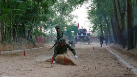 Tập huấn, huấn luyện để tham gia các nội dung thi tại Hội thao Quân sự quốc tế Army Games-2020. Ảnh: QĐND