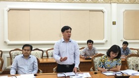 Quang cảnh buổi làm việc. Ảnh: VOH
