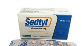 Thu hồi thuốc dị ứng Sedtyl