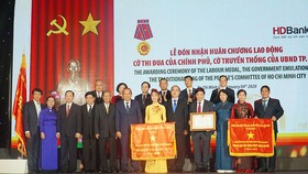 Lãnh đạo Trung ương và TPHCM tại buổi lễ kỷ niệm 30 năm ngày thành lập HDBank