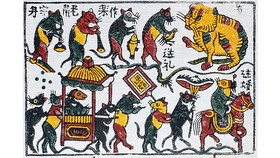 Tranh tết ngày xưa…