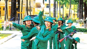 Một ngày của nữ tân binh