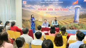 Họp báo thông tin về chương trình nghệ thuật Hướng về biên giới, biển, đảo Tổ quốc lần 8. Nguồn: Thanhuytphcm