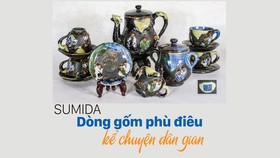 SUMIDA - Dòng gốm phù điêu kể chuyện dân gian