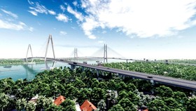 Thi công dự án cầu Mỹ Thuận 2 với kinh phí hơn 5.000 tỷ đồng