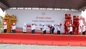 Khởi công Cụm công nghiệp Hải Sơn