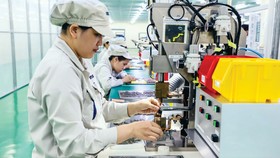 Dây chuyền sản xuất của doanh nghiệp FDI Nhật Bản tại Việt Nam. Ảnh: VIẾT CHUNG