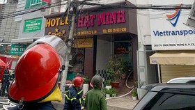 Cháy khách sạn tại quận 10, 2 người thương vong