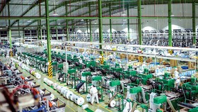 Quang cảnh nhà máy sản xuất nhựa của Tập đoàn An Phát.