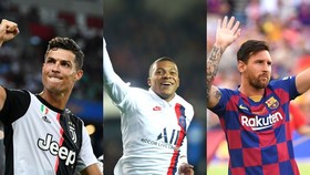Ronaldo, Mbappe và Messi