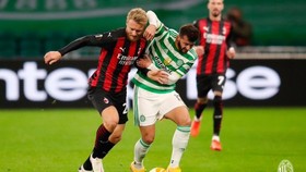 AC Milan tỏ ra quá mạnh so với Celtic
